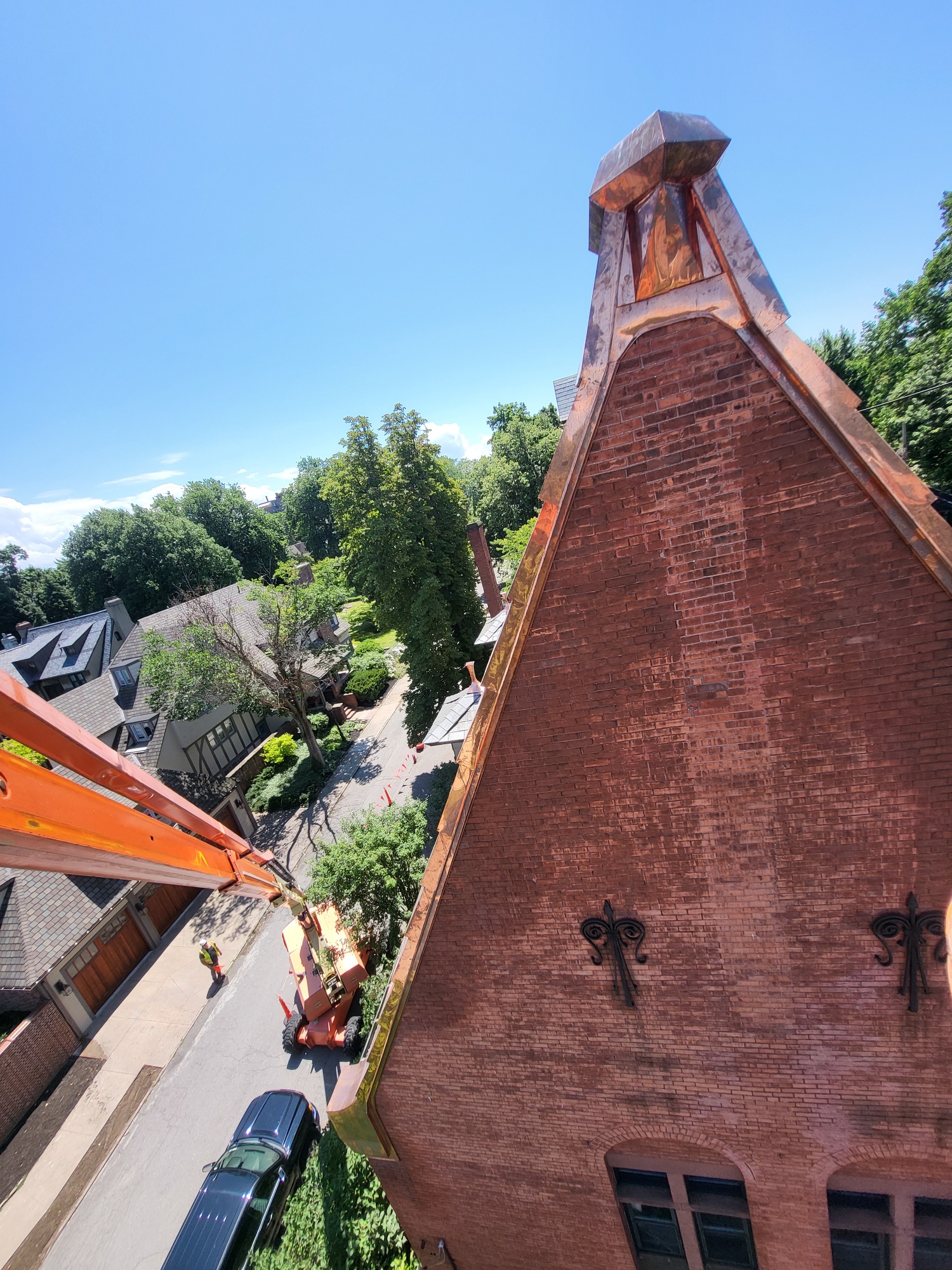 166 Cleveland Ave Copper work - Jameson Roofing